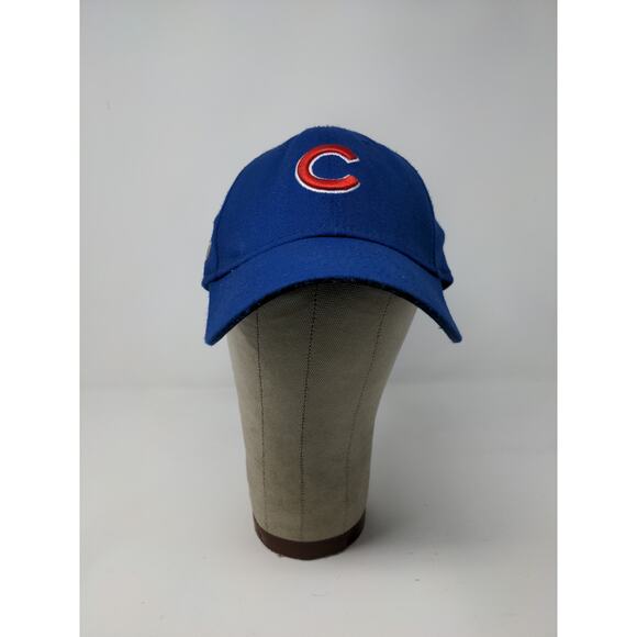 New Era 39Thirty Chicago Cubs MLB Post Season 2016 Fitted Hat Size L/XL Blue - Picture 2 of 15
